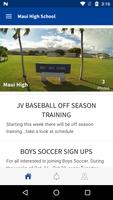Maui High School الملصق