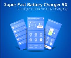 Super Fast Battery Charger الملصق