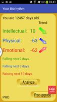 Your Biorhythm Pro screenshot 2