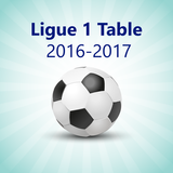 French Ligue 1 Table 2016-2017 icône