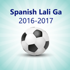 SPANISH LIGA TABLE 2016-2017 Zeichen