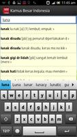 Kamus Besar Bahasa Indonesia تصوير الشاشة 2