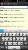 Kamus Besar Bahasa Indonesia capture d'écran 2