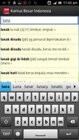 Kamus Besar Bahasa Indonesia imagem de tela 2