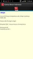 Kamus Besar Bahasa Indonesia تصوير الشاشة 3