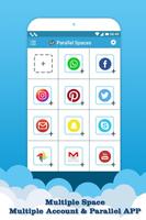 Dual Space: Parallel App & Multiple Accounts Plakat