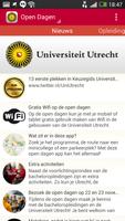 Universiteit Utrecht Open Dag poster