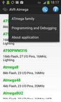 AVR Atmega Database screenshot 1