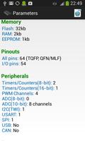 AVR Atmega Pro Database capture d'écran 3