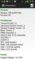 ARM STM32 Database capture d'écran 3