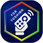 TV afstandsbediening Toshiba-icoon