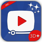 myVideos  3D+ আইকন