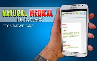 Natural Medicine dictionary Affiche