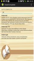 برنامه‌نما Kamus Istilah Informatika عکس از صفحه