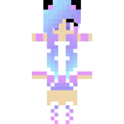 Julia MineGirl Skin for MCPE for Android - Download