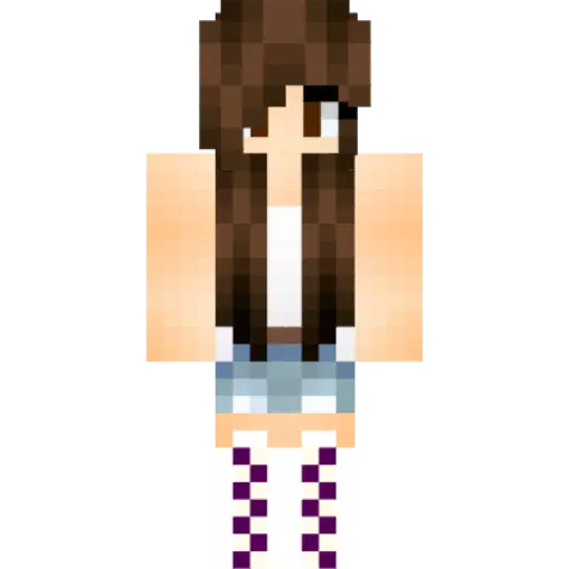 Julia MineGirl Skin for MCPE for Android - Free App Download