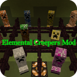 PE Elemental Creepers Mod أيقونة