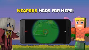 mods black ops weapon for mcpe Affiche