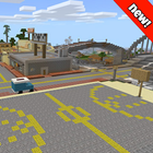 Map GTA San Andreas for Minecraft PE ไอคอน