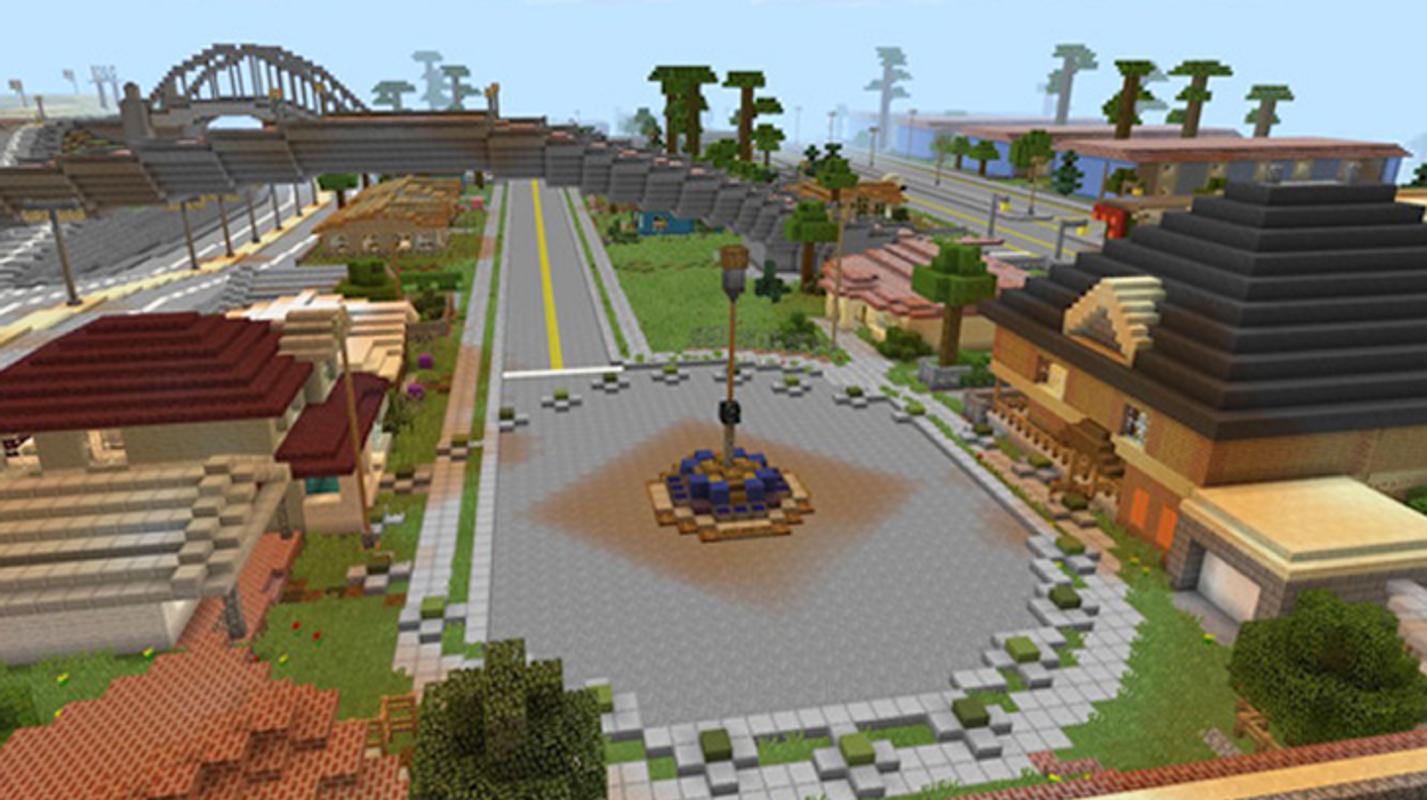 Map GTA San Andreas for Minecraft PE for Android APK