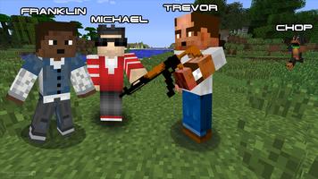 Mod GTA 5 for Minecraft PE imagem de tela 1