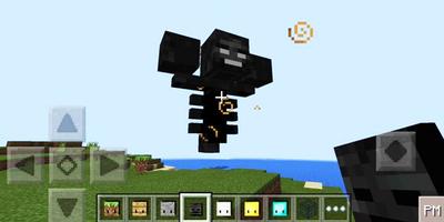 Wither Minecraft mod Affiche