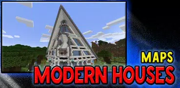 New modern house maps for mcpe