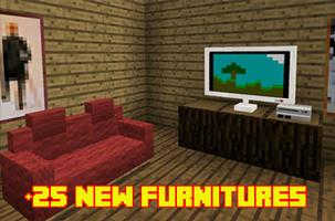 Furniture mod MCPE imagem de tela 1