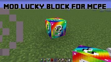Lucky Block Mod MCPE Cartaz
