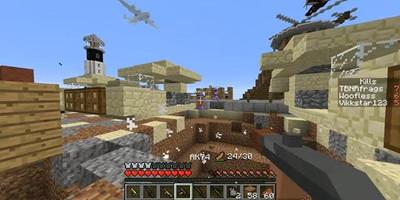 Gun Mod for Minecraft PE poster