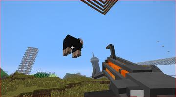 Portal Gun Mod for Minecraft Cartaz