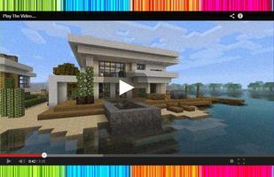 Modren Minecraft-House Ideas Affiche