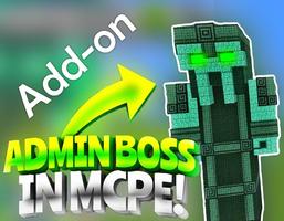 The Admin Boss Add-on for Minecraft Affiche