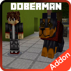 Doberman Dog Add-on for Minecraft icône