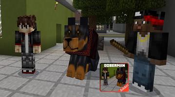 Doberman Dog Add-on for Minecraft capture d'écran 2