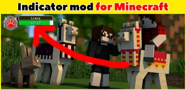 Моды для MCPE на Индикатор урона