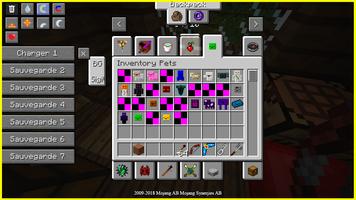Inventory Pets mod for MCPE Affiche