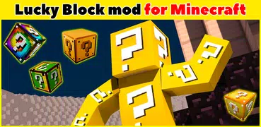 Lucky block mod for MCPE - try your luck