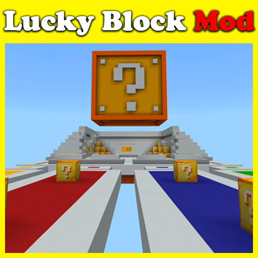 Lucky block mod for MCPE - try your luck