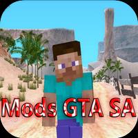 Mods GTA SA for Minecraft Poster
