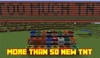 Too much TNT mod mcpe Affiche