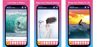 Live Photo On Motion: Cinemagraph Animation Effect