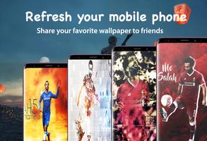 Mohamed Salah Wallpapers HD 4K ảnh chụp màn hình 3