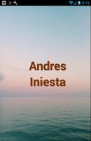 Andres Iniesta Cartaz