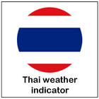 Thai weather indicator ícone