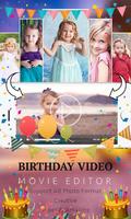 Happy Birthday Video Editor スクリーンショット 1