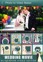 Wedding Photo Video Editor syot layar 3