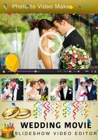 Wedding Photo Video Editor Affiche
