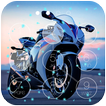 ”Motorbike Lock Screen Live WP
