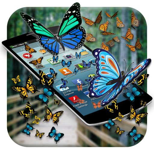 Butterfly in Phone Funny Joke